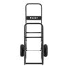 Firewood Cart 220LBS with Large Wheels, Fireplace Log Rolling Caddy Hauler, Wood Mover Outdoor Indoor Storage Holder Rack, Heavy Duty RT(D0102HEB8UG)